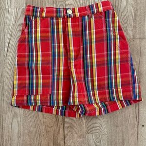 NWOT Big Bud Press gingham shorts size S